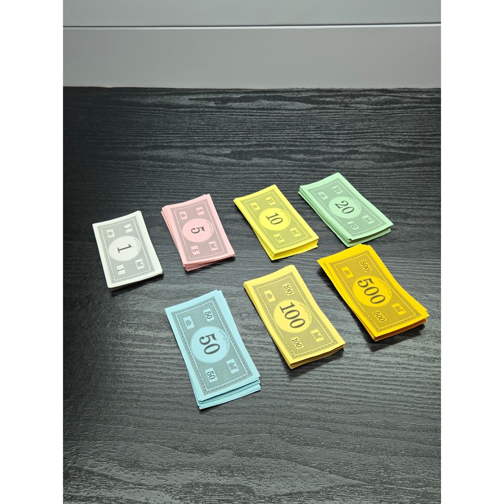 Monopoly Play Money Game‎ Money Lot